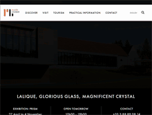 Tablet Screenshot of musee-lalique.com